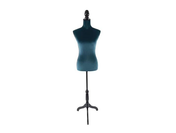 Relaxdays Weibliche Schneiderpuppe 36/38 Samt
