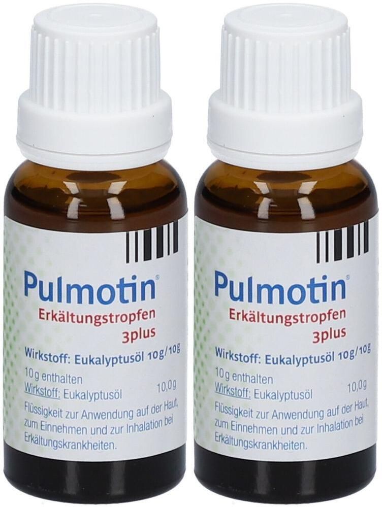 Pulmotin Erkältungstropfen 3plus 2x 2x20 ml Lösung