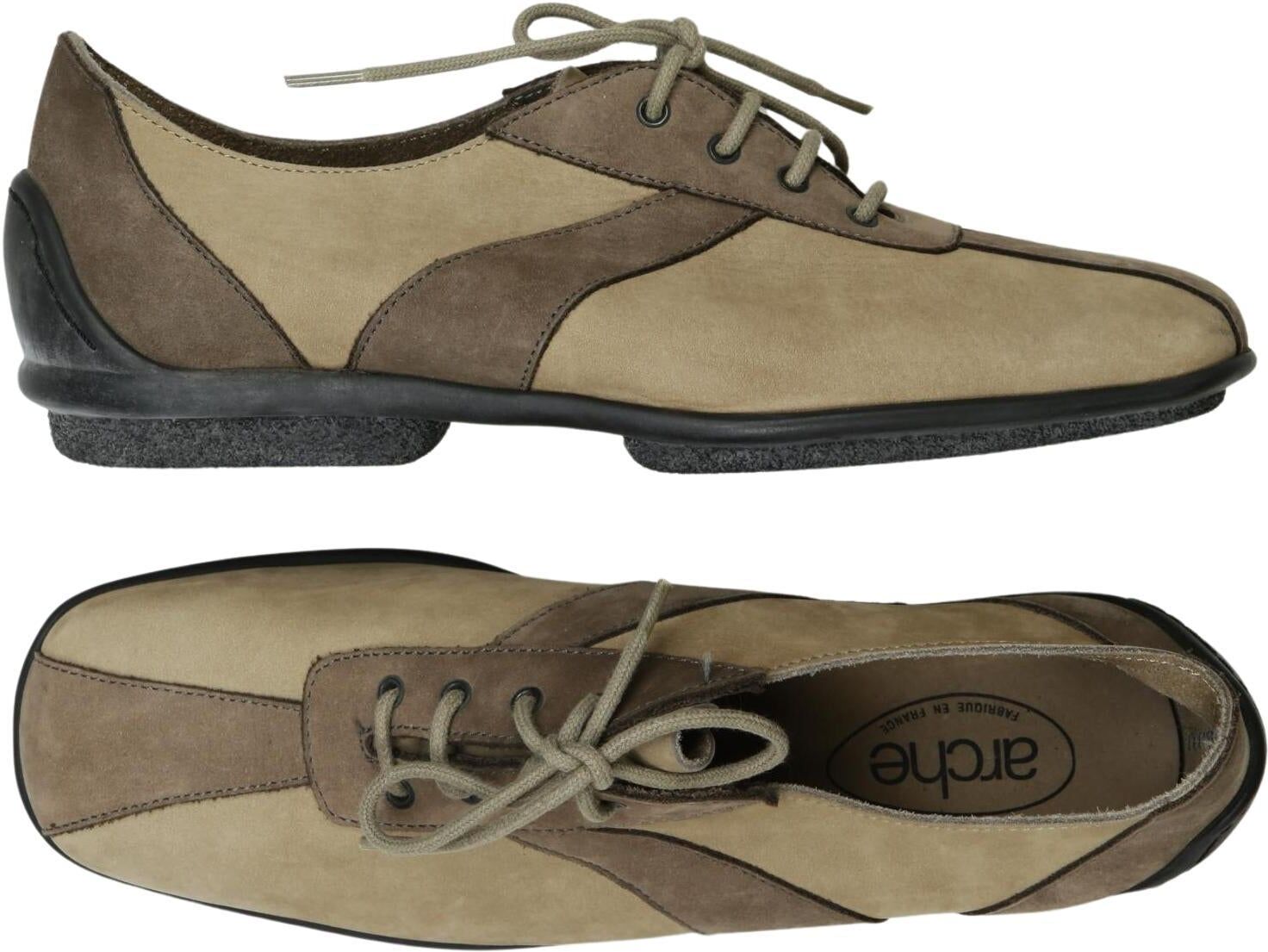 arche Damen Halbschuh, Mehrfarbig, Gr. EU 37 (US 6), Leder - Second Hand