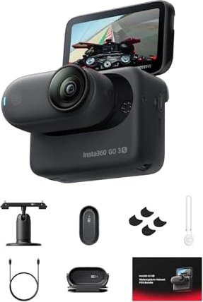 Insta360 GO 3S Motorcycle In-Helmet POV Bundle