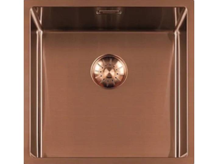 togo Küchenspüle 40SP-Copper, quadratisch, 44/44 cm, Copper Edelstahl Spüle