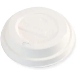 greenbox - Papp-Deckel Ø 90 mm, weiß, Trinköffnung, 1000 St.