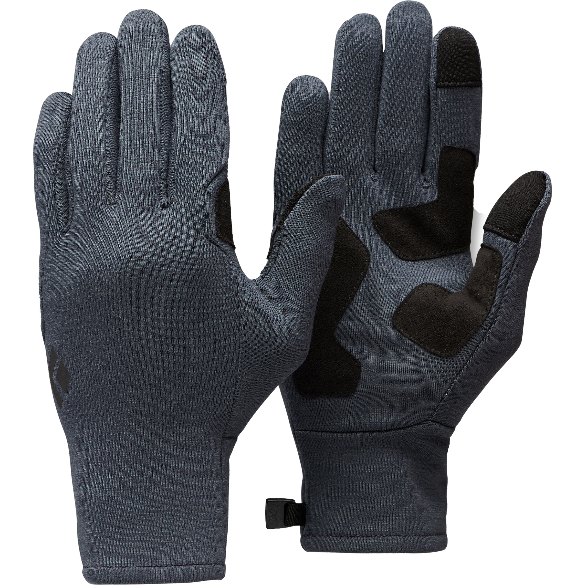 Black Diamond Heavyweight Wool Liner Fingerhandschuhe schwarz Größe M Trekking Widerstandsfähig