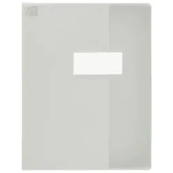 Elba, Heft + Block, Heftschoner STRONG LINE, 170 x 220 mm, transparent- farblos, Stärke: 0,15 mm, mit Beschriftungsfenst (A5)