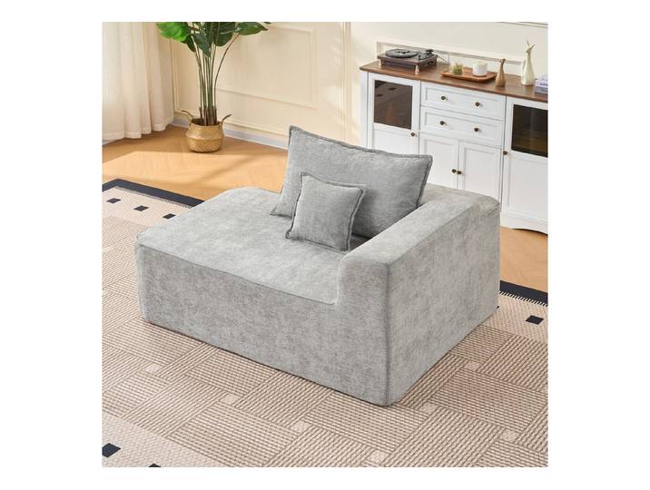HAUSS SPOLE Schlafsofa Relaxliege Einzelsitz Sofort Nutzbar Weicher Komfort Mit Kissen