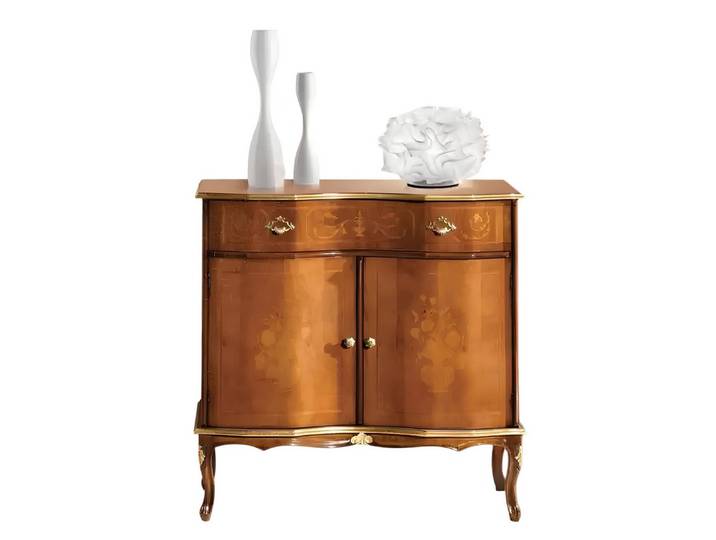 Xlmoebel Sideboard Elegantes weißes Sideboard aus Holz mit Schubladen (Sideboard, Sideboard), Hergestellt in Europa