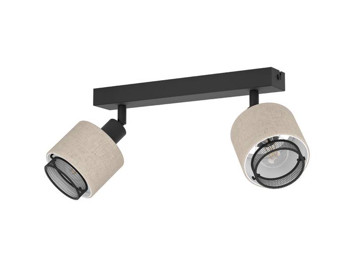 Eglo Spot Rosley Schwarz Stahl B 9 cm - Spot