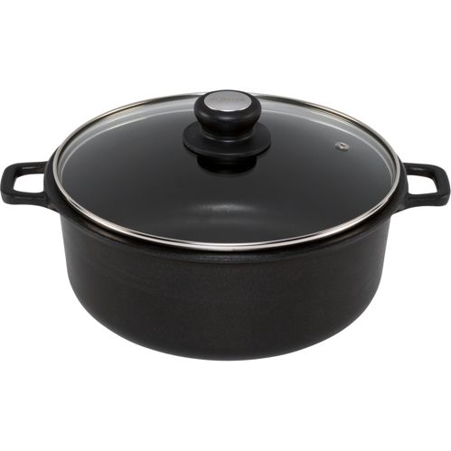 De Buyer Choc Extreme Bratentopf mit Glasdeckel 28cm induktion