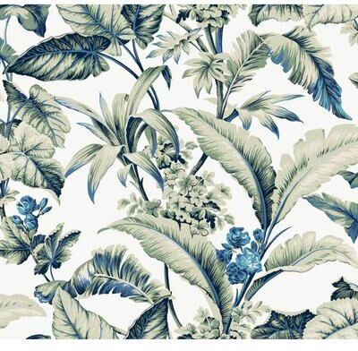 Ronald Redding Mystic Isle Multicolor Wallpaper