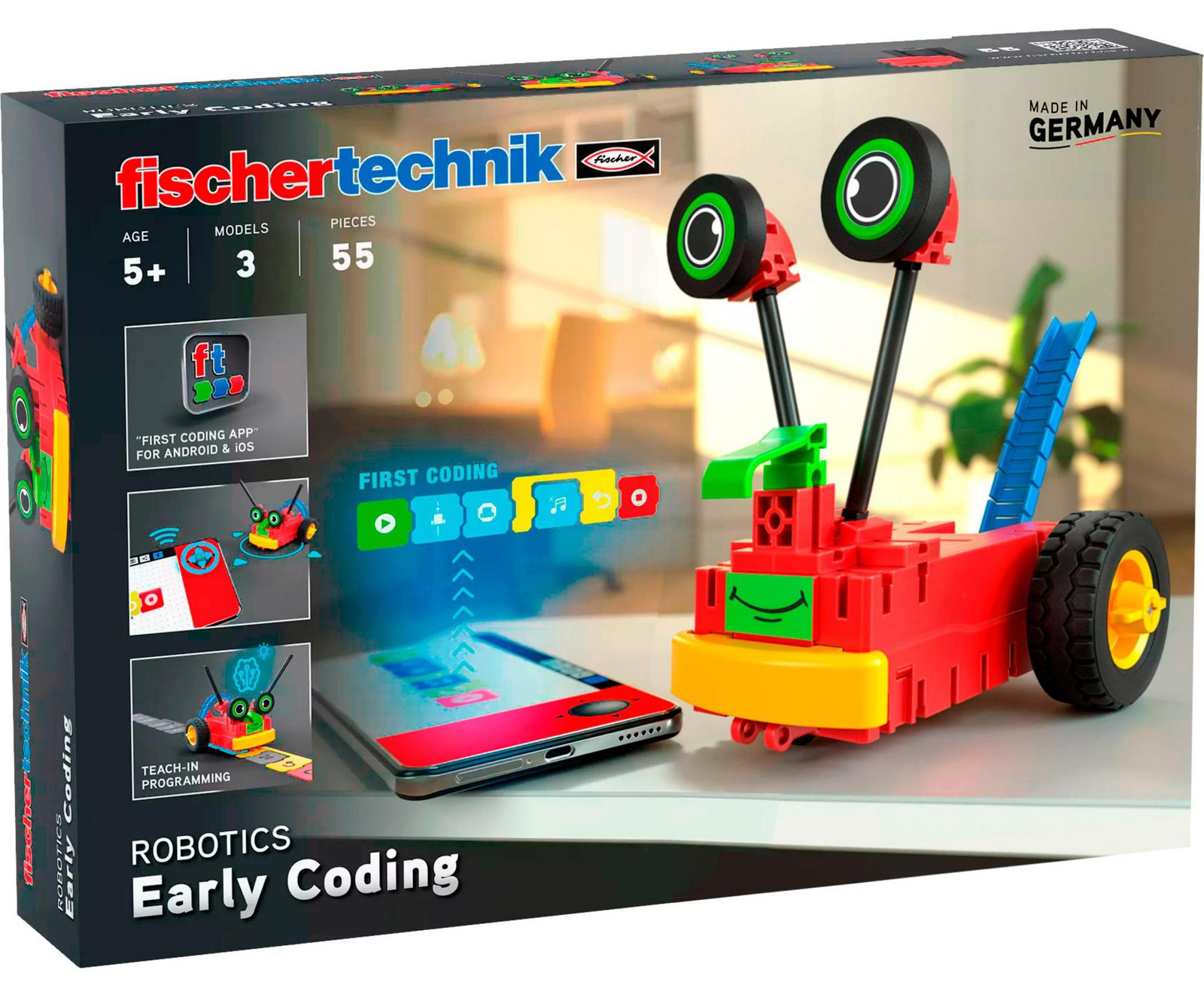 Fischertechnik STEM Kit Introductie in de programmering van robots