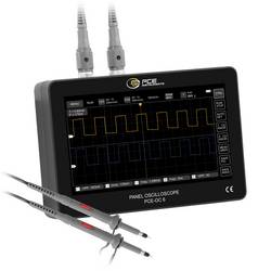 PCE Instruments 2-Kanal Handheld-Oszilloskop PCE-OC 6 7 Zoll Touchscreen 100 MHz Bandbreite 1 GSa/s Abtastrate USB-C
