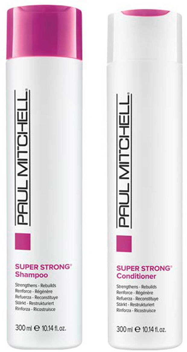 600ml Paul Mitchell Super Strong Duo (Shampoo 300ml + Conditioner 300ml)