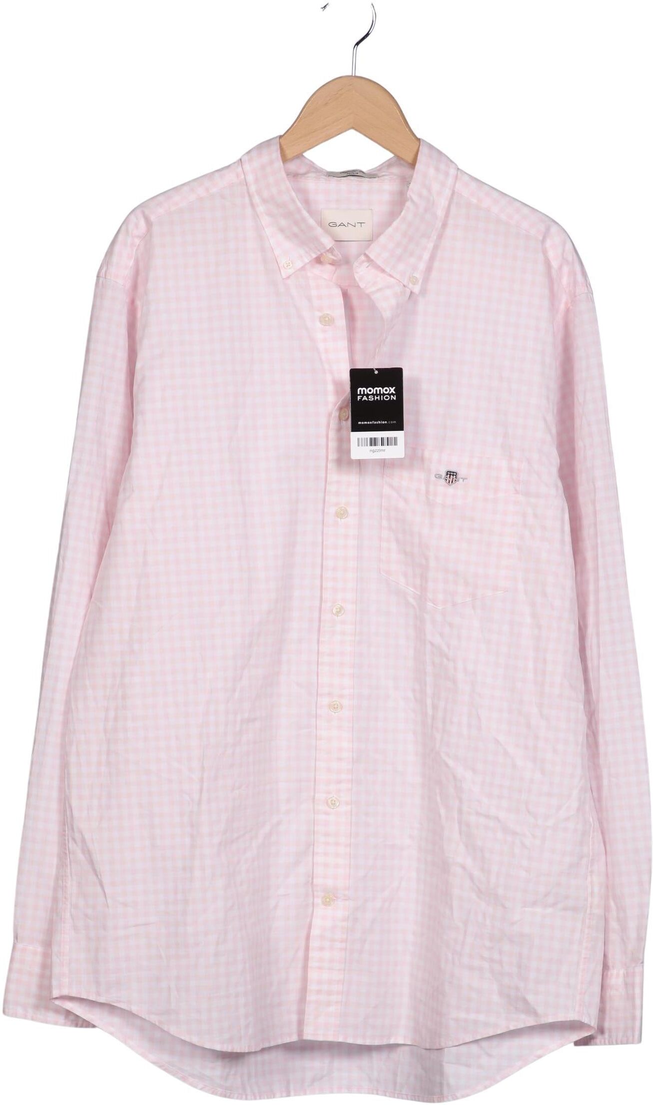 Gant Herren Hemd, Pink, Gr. 45, Baumwolle - Second Hand