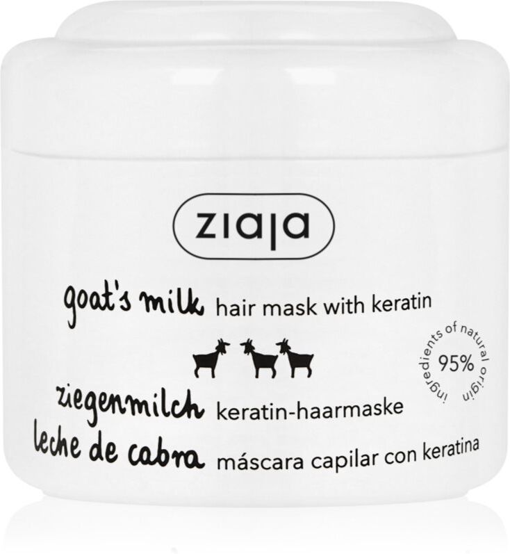 Ziaja Goat's Milk masque fortifiant pour cheveux secs et abîmés 200 ml