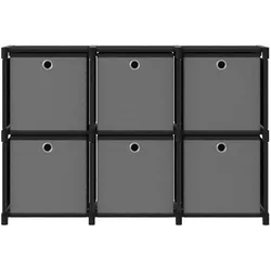 vidaXL, Regal, Calenella (Mit Boxen) (103 x 30 x 72.50 cm)