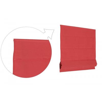 KS Handel 24 Basic Raffrollo Faltrollo 160x240 cm Rot Raffgardine