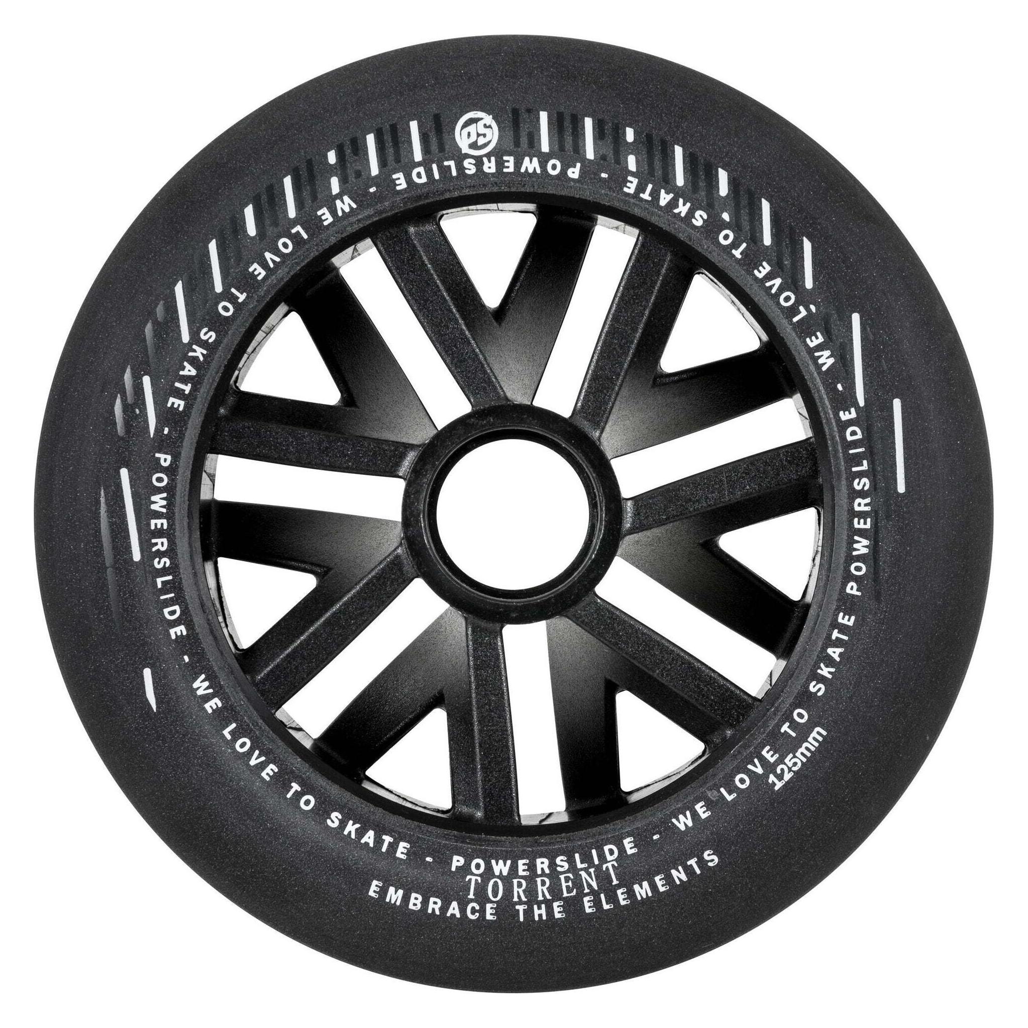 Powerslide Skateboard Wheels Torrent Dd 6-Pack 2023 (125 mm, 84a) (905299)
