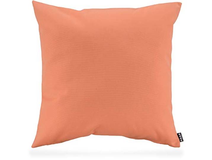 H.O.C.K. Classic Uni Outdoor Kissen inkl. Füllung Garten schmutz und wasserarbweisend (50x50, Coral)