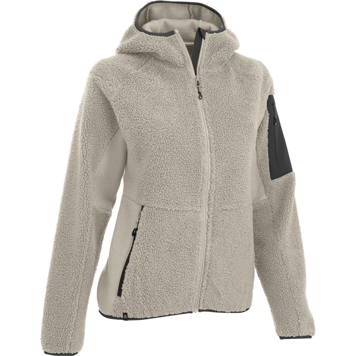 MAUL Sport Wildroserl - Fleecejacke mit Kapuze beige (36) 36 5416700220-36-36
