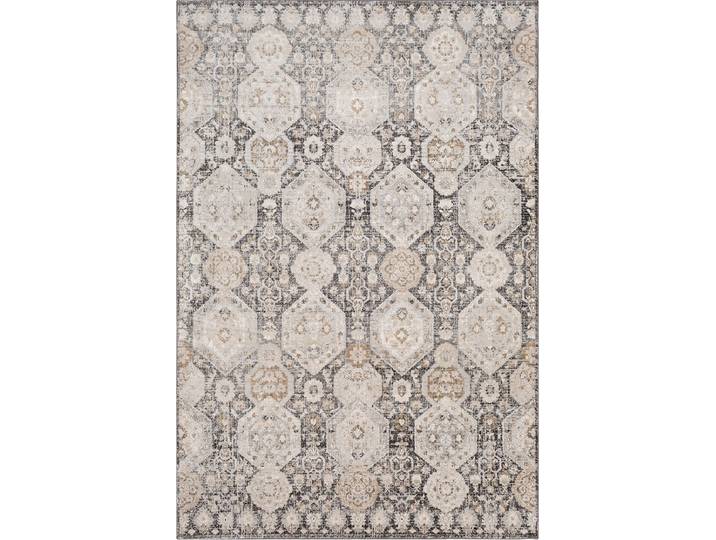 SURYA - LOTUS Vintage Oosters Zwart Tapijt