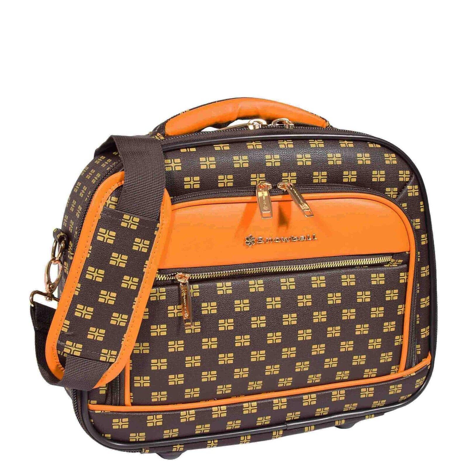 Braune Kosmetiktasche