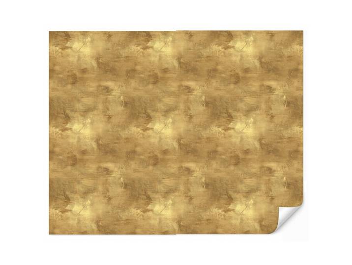 OnlyWow Tapete - Industriell - Textur - Gold - 350x280 cm, Goldfarben, Papier, Rechteckig, 350x280 cm, Tapeten & Wandverkleidungen, Vliestapeten