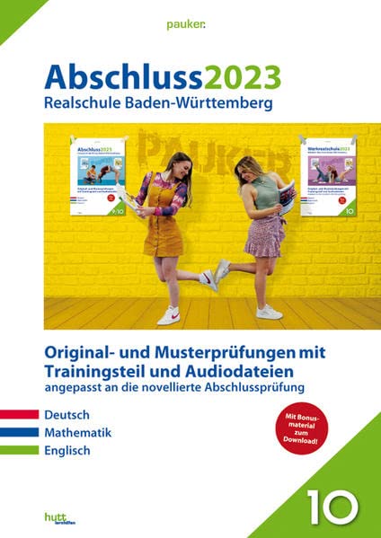 Bergmoser + Höller Verlag AG - Abschluss 2023 - Realschulprüfung Baden-Württemberg - Aufgabenband: Musterprüfungen mit Trainingsteil für die Fächer Deutsch, Mathematik und Englisch - Preis vom 17.10.2026 19:25:27 h