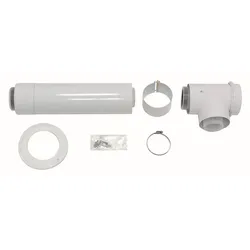 Vaillant Basis-Anschluss-Set Luft-/Abgasführung PP 80/125 mm
