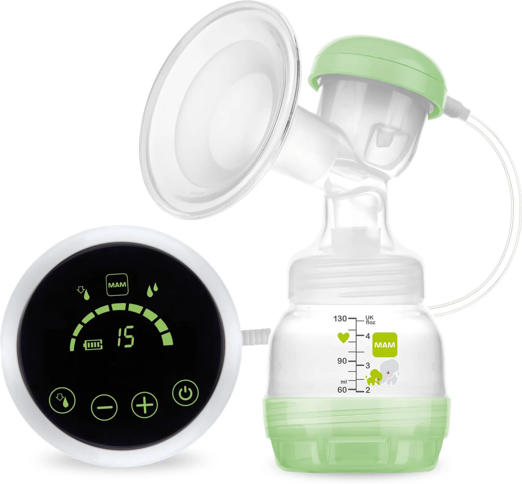 MAM 2in1 Electric & Manual Breast Pump 1 stk