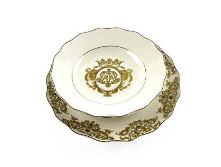 Royal Family 18-teiliges Tafelservice aus feinem Porzellan - Bone China von höchster Qualität - 6 Tische