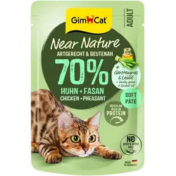 GIMCAT NEAR NATURE HÜHNCHEN/FASAN 85g
