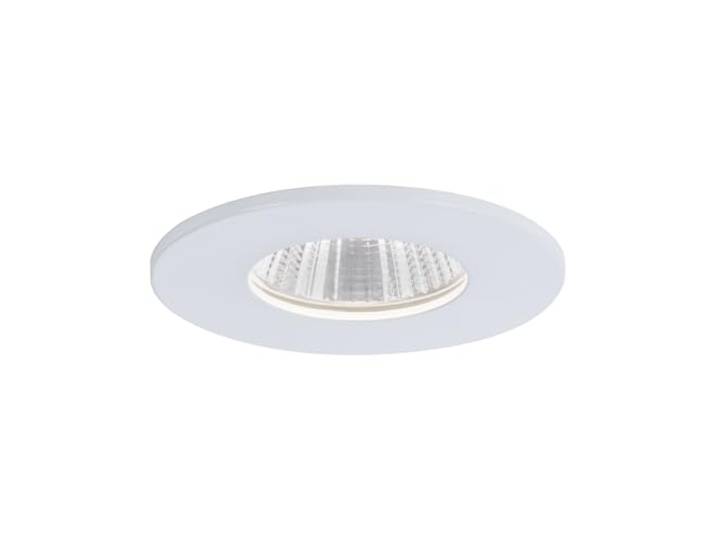 Paulmann 93670 Spot encastré LED « Calla » rond\, avec 1 spot encastré 7 W IP65\, blanc dépoli\, en matière plastique et aluminium\, 4000 K