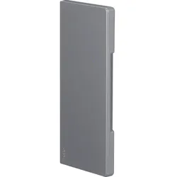 tehalit Endstück, PC-ABS zu BR 65x170mm, lichtgrau