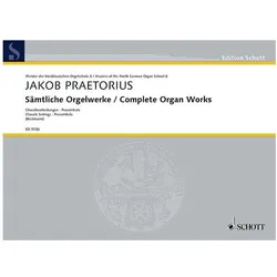 Sämtliche Orgelwerke, Fachbücher von Jakob Praetorius