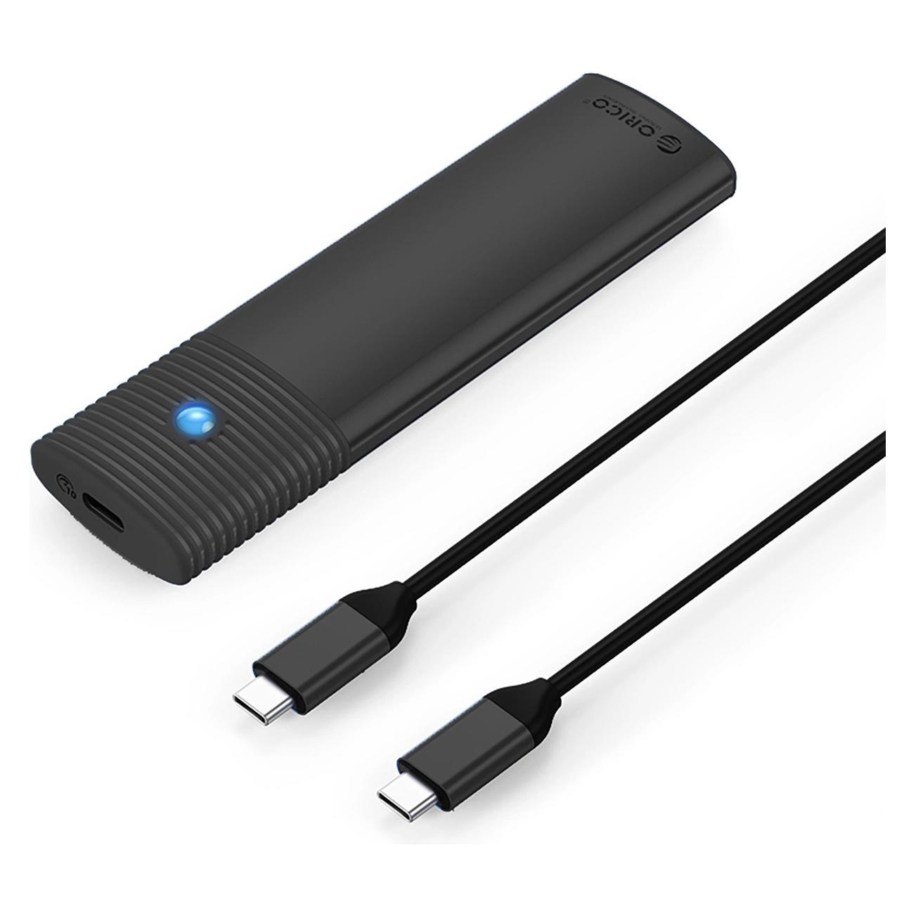 Orico Other Computer Accessory PWM2-G2 M.2 NVME USB-C 10Gb/s Disk Drive - Black (M.2) (6942227137852)