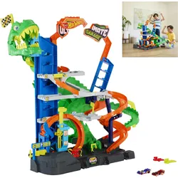 Hot Wheels City Ultimate T-Rex Garage