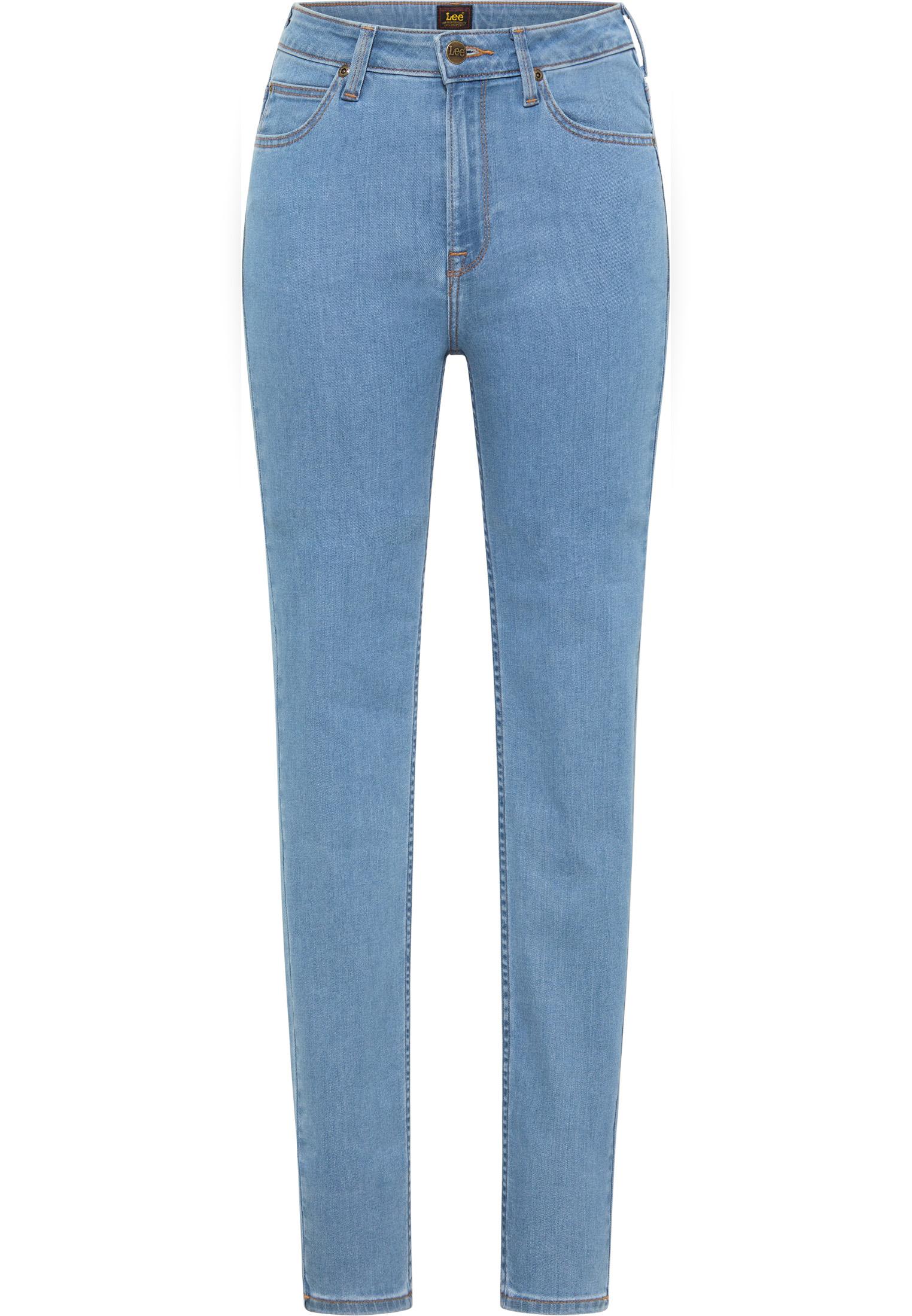 Lee Scarlett High Wiast - Saubere leichte Jeans