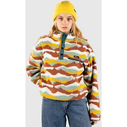 Blue Tomato Mountainscape Fleece Pullover natural mountains Gr. XS