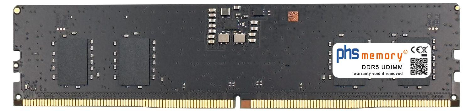 PHS Geheugen 8GB RAM DDR5 UDIMM 5600MHz compatibel met ASRock AM5D4ID2
