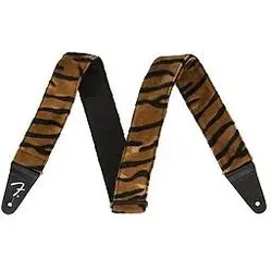 Fender Wild Tiger Print Strap 2, Gitarre Zubehör, Mehrfarbig