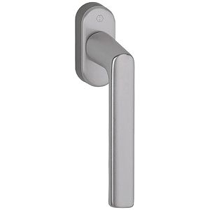 Hoppe-AG Fenstergriff Hamburg 11950080, 32-42 mm Stiftlänge, Metall, dunkelsilber