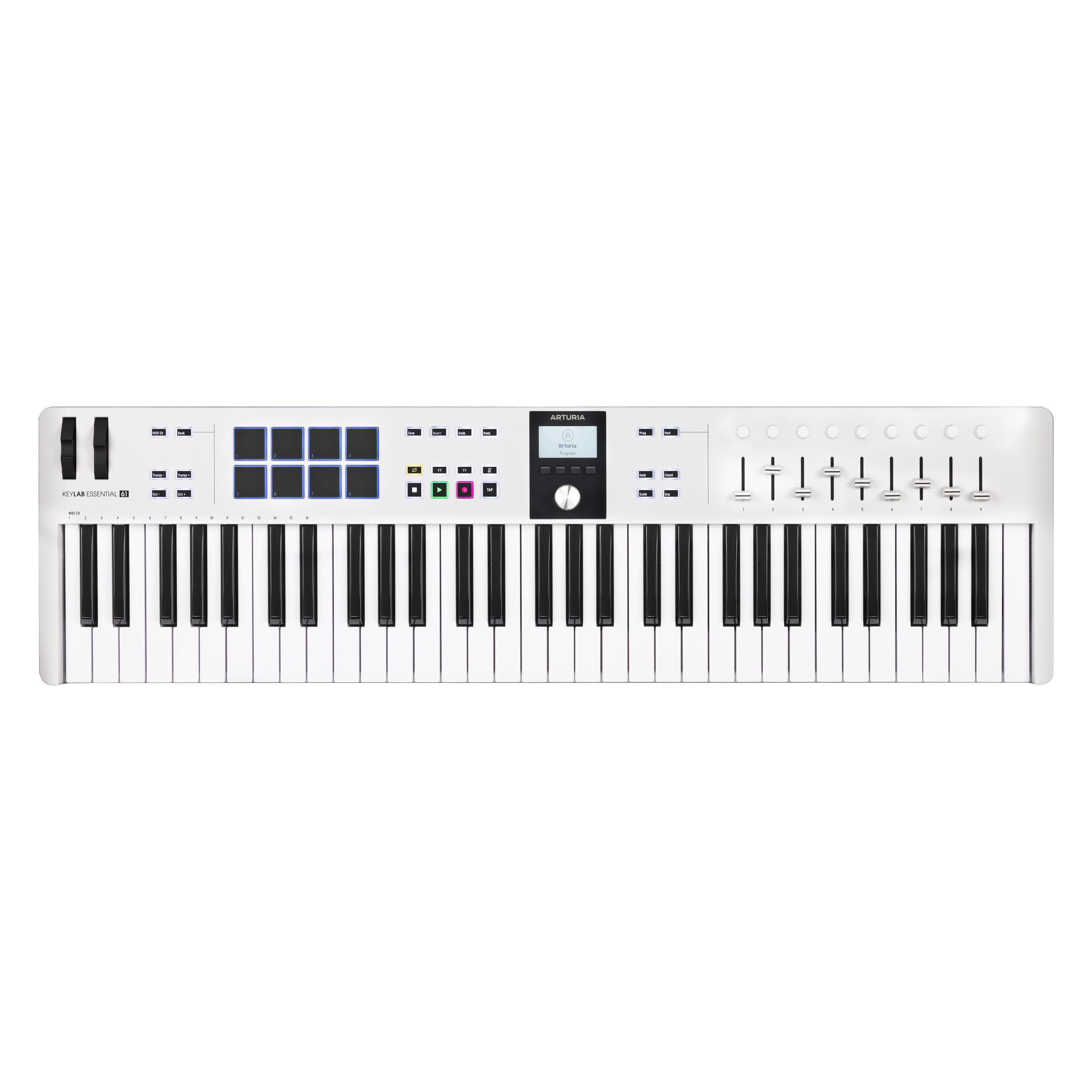 Arturia KeyLab Essential 61 MKIII (Keyboard) (ARTKE36W)