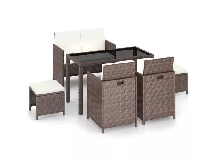 VidaXL - Gartenmöbel-set, One Size, Braun