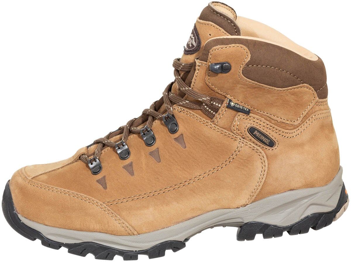 Wanderschuh MEINDL "Meindl Ohio Lady 2", Damen, Gr. 37, Synthetik, Normalschaft, braun, Nubukleder, Schuhe Wanderschuh, GORE-TEX – Winddicht, wasserdicht und atmungsaktiv braun 37, Synthetik, Normalschaft