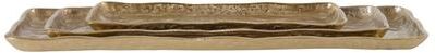 Uttermost Artisan Antique Gold Trays (Set of 3)