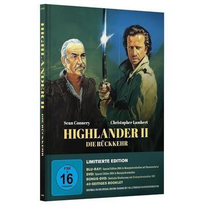 Highlander 2 - Die Rückkehr - Mediabook - Limited Edition (Blu-ray+DVD), Blu-ray