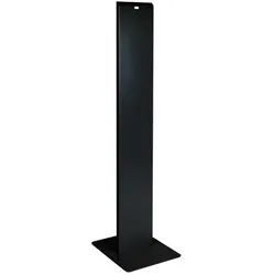 TabLines TBS010B Tablet Bodenständer lite, schwarz, Tablet Halterung, Schwarz