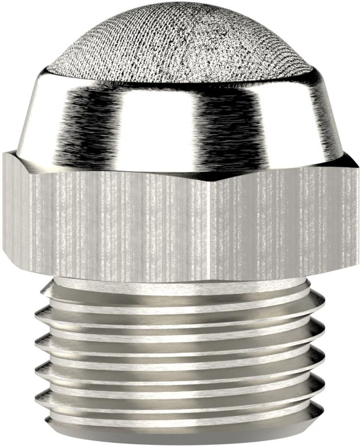 Riegler Schalldämpfer, Edelstahl, flach, M5, SW 8 (SD5ESFL)