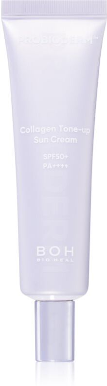 BIOHEAL BOH Probioderm Collagen Tone Up Sun Cream crème solaire visage au collagène SPF 50+ 50 ml
