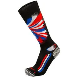 Rywan, Unisex, Sportsocken, No Limit Ski (38 - 40), Mehrfarbig
